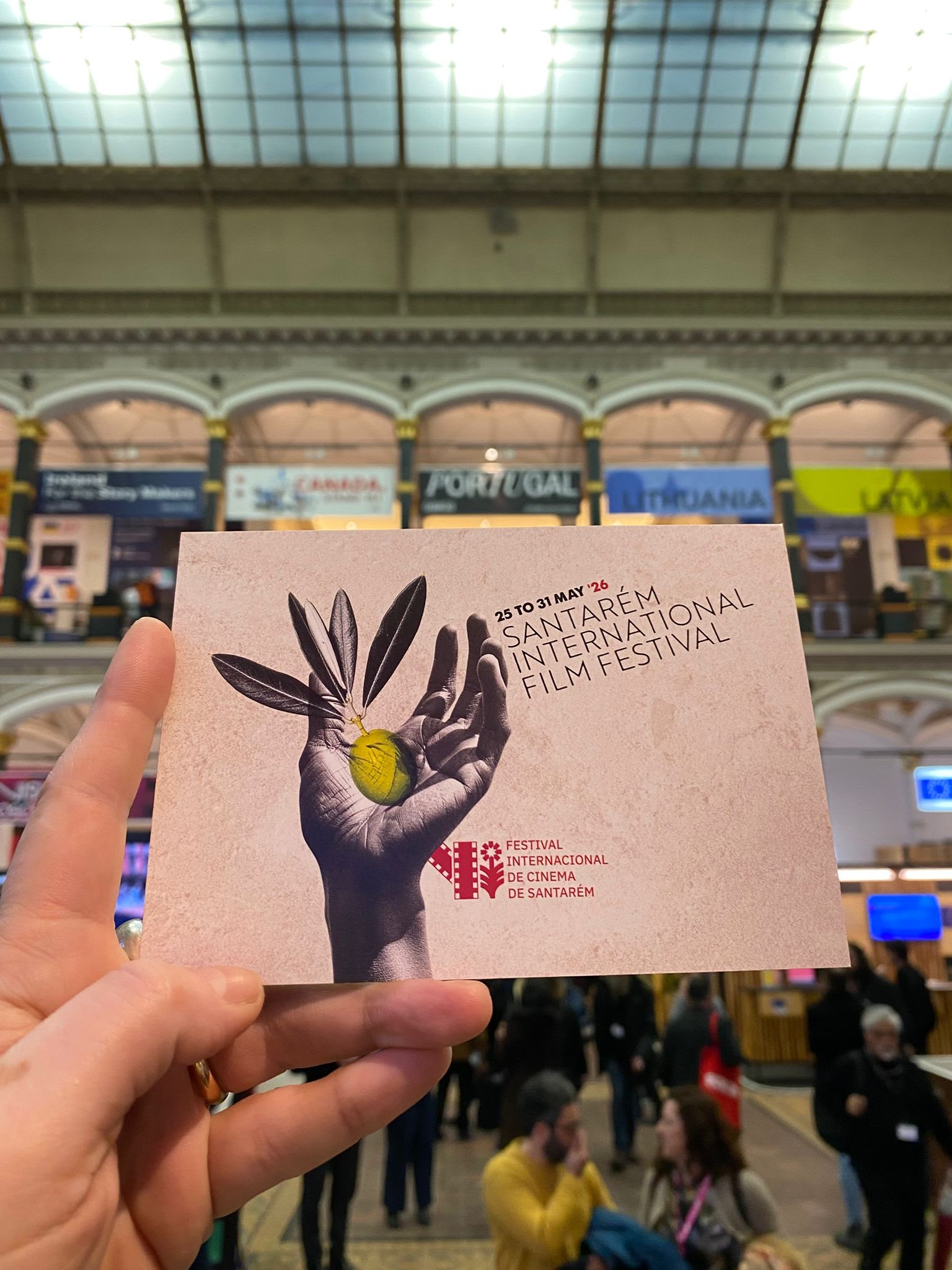 O mundo do cinema passou por Berlim.  E Santarém esteve lá